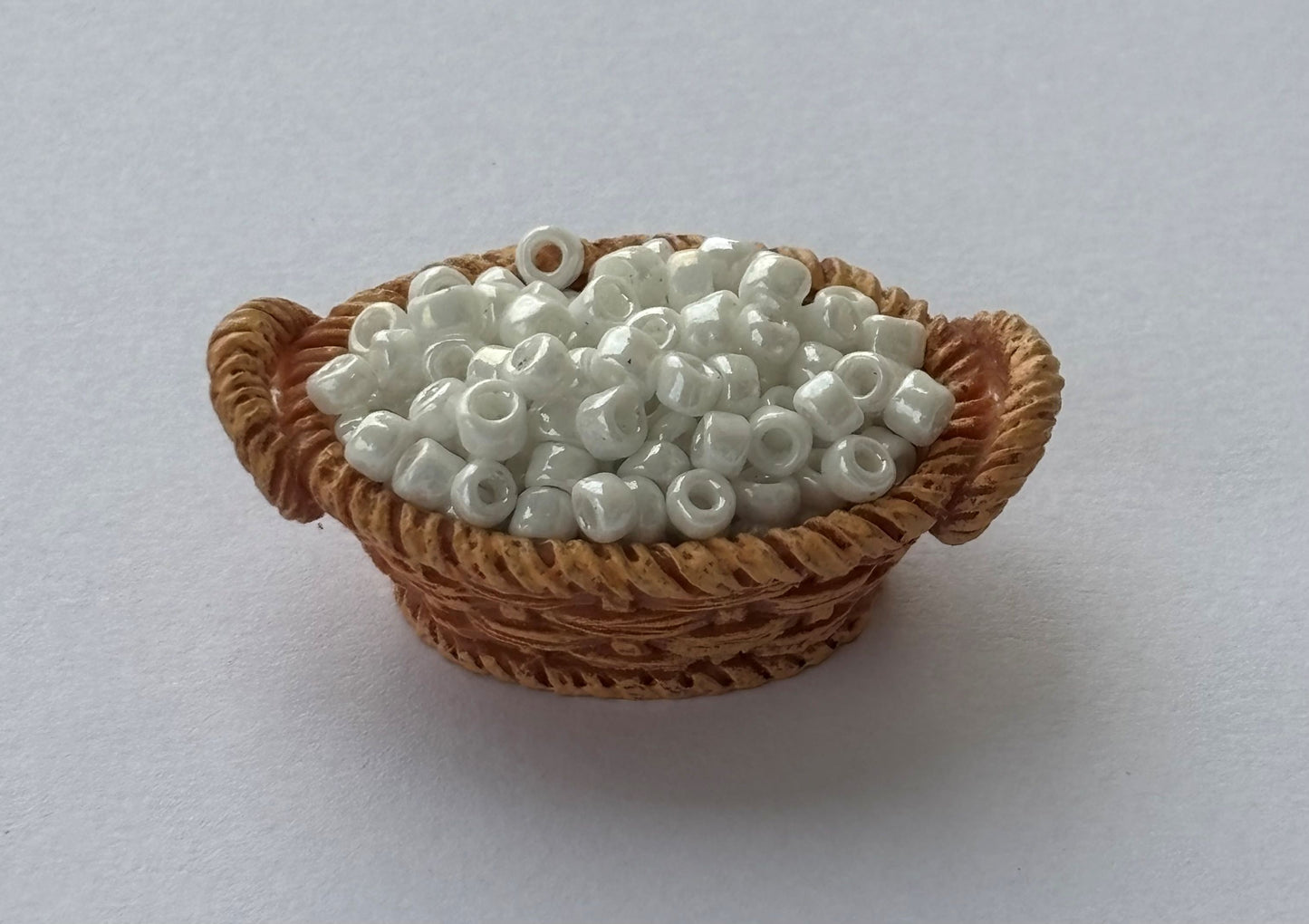 Opaque White Indian Seed Beads