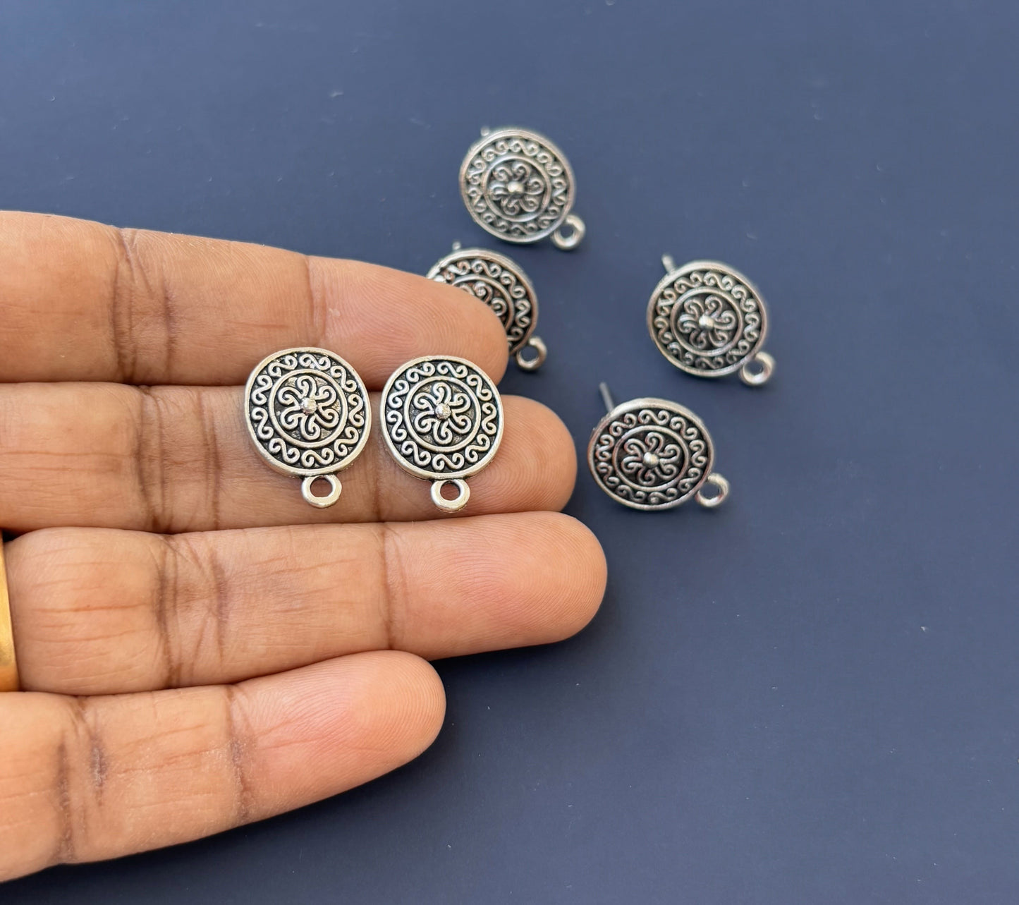 Norwegian Filigree Stud Earrings