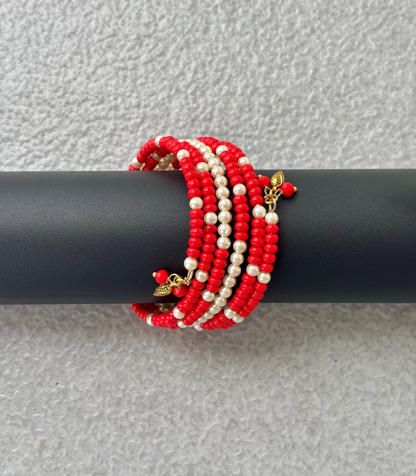 Handmade Multi-Layer Coil Bangle