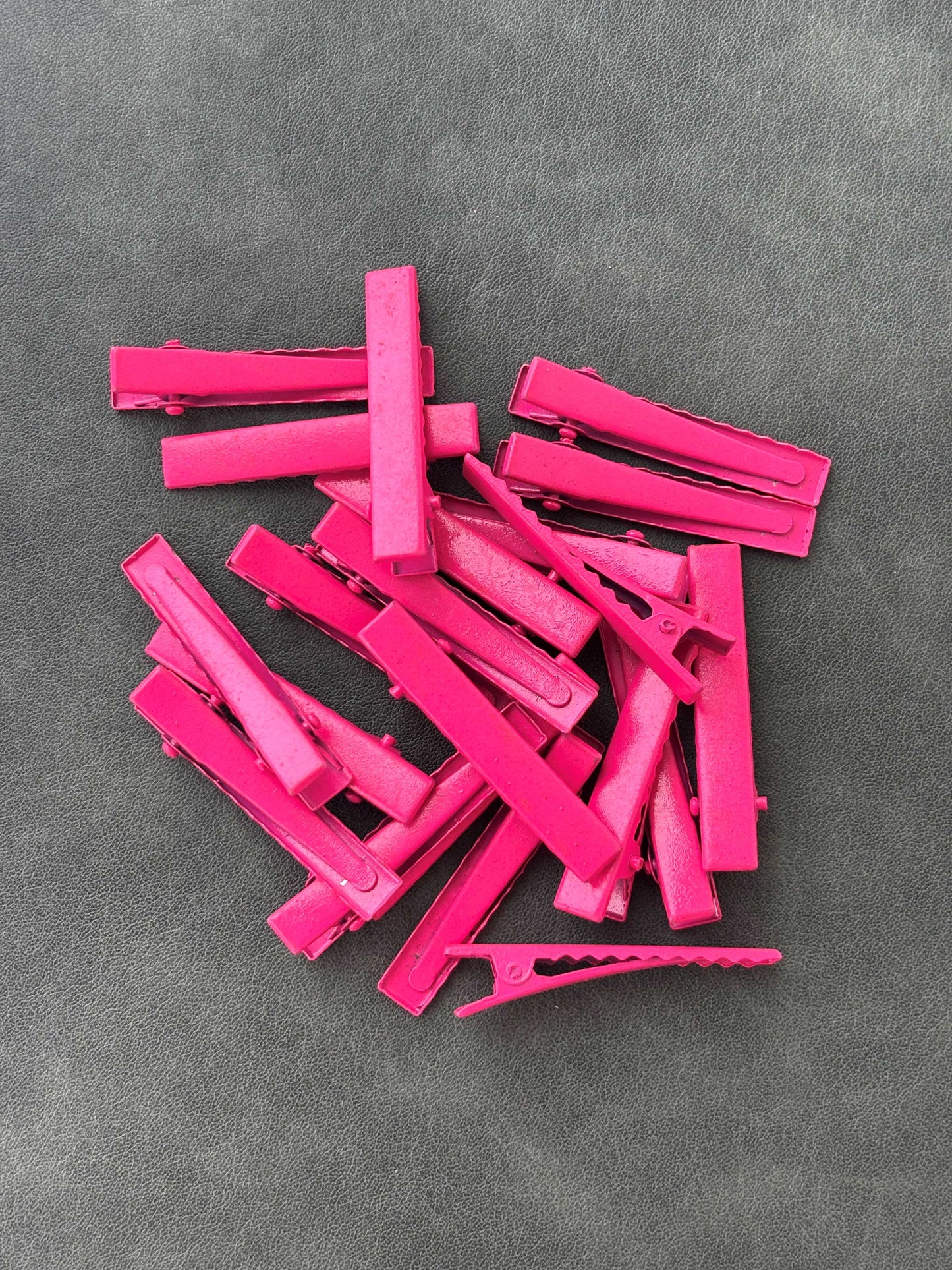 Rose Alligator Clips