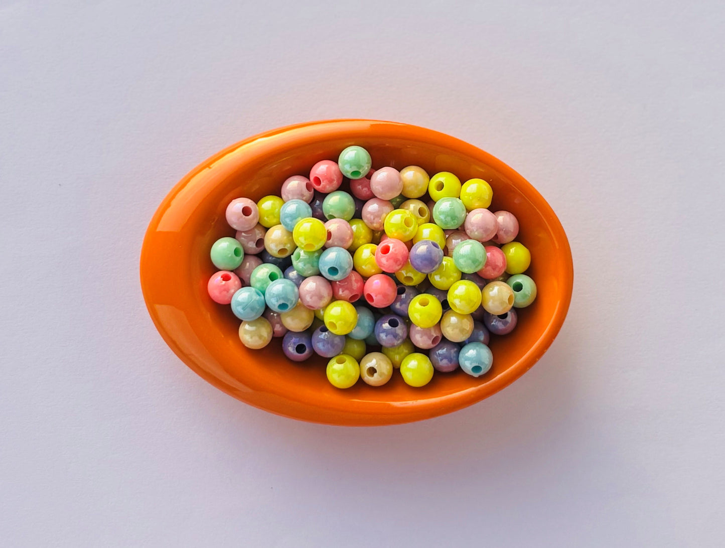 Pastel Mix Round Beads