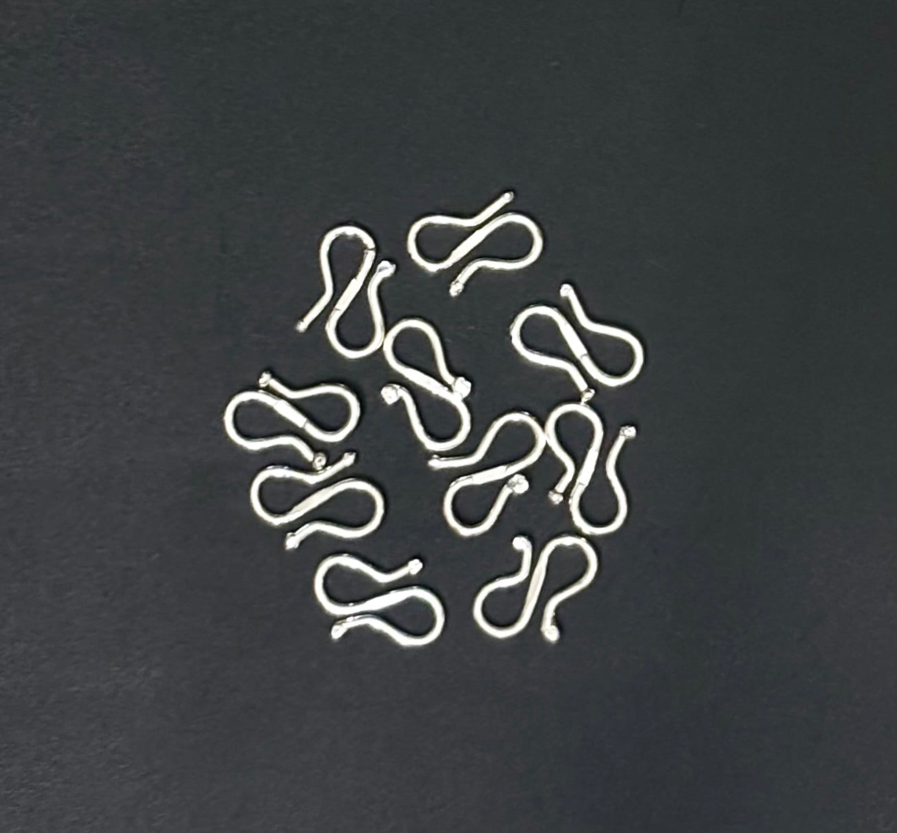 Silver S-Hook Clasps for Handmade Jewelry