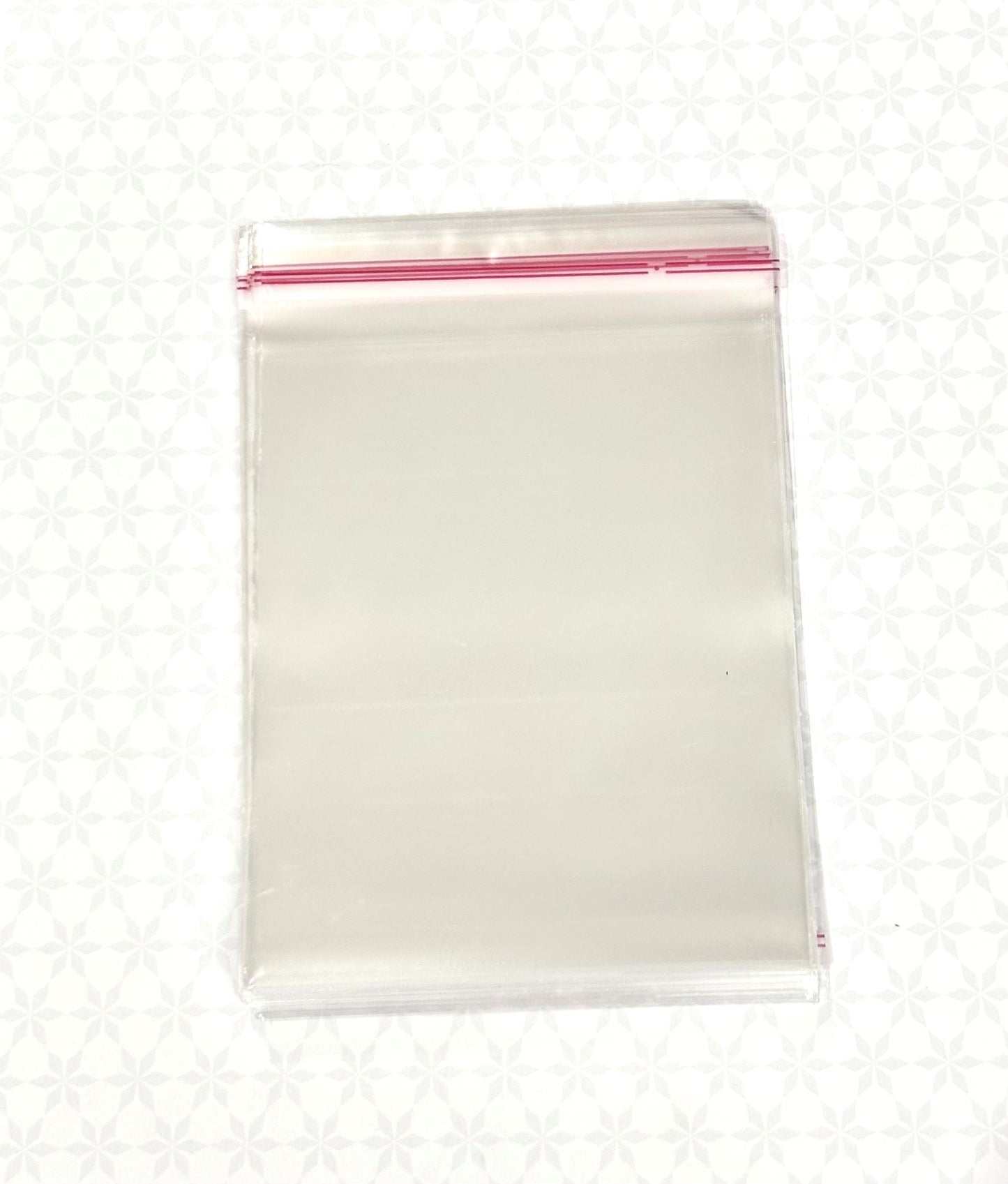 Clear Self-Adhesive Poly Bags 5 x 4