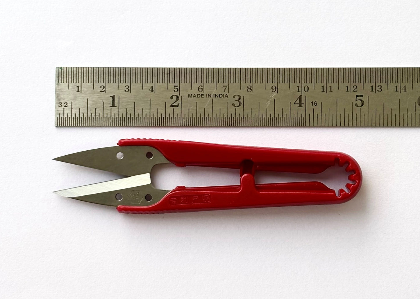 Red Thread Snips - Sewing and Embroidery Yarn Cutter Tool