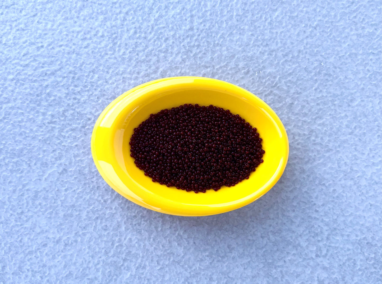 Preciosa Maroon Translucent Seed Beads