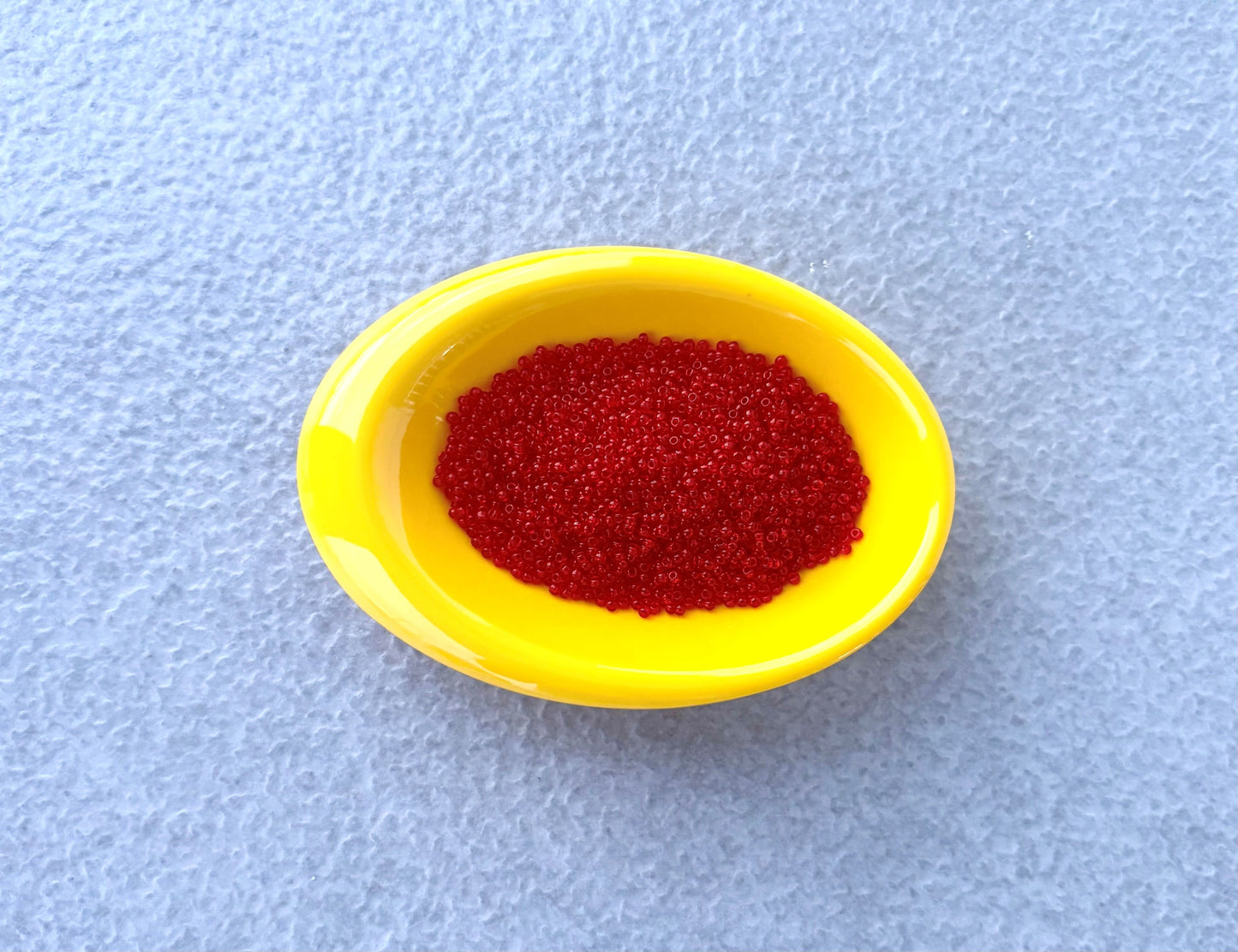Preciosa Red Translucent Seed Beads
