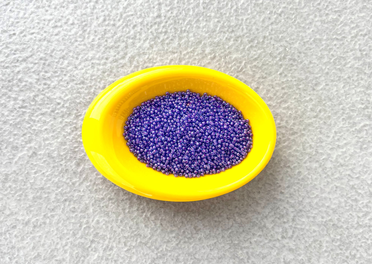 Preciosa Fuchsia Lined Aqua Luster Seed Beads