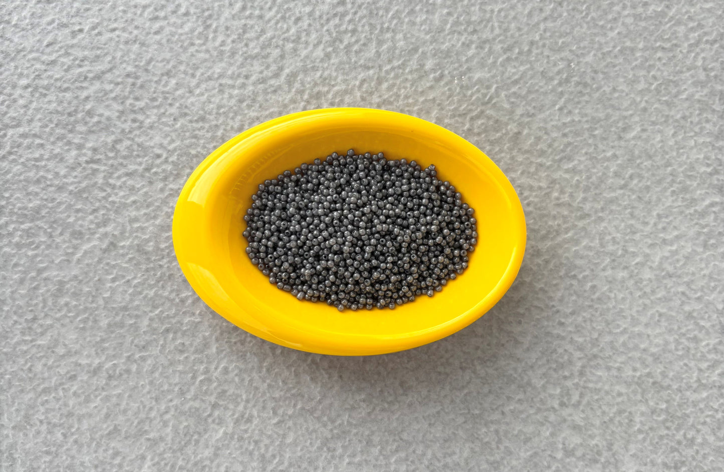 Preciosa Opaque Grey Seed Beads