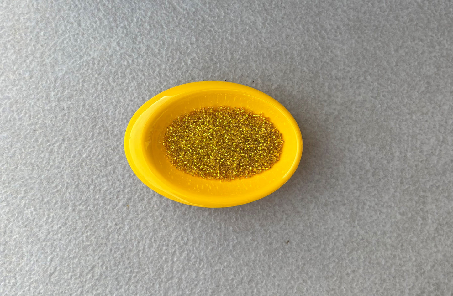 Preciosa Silver Lined Yellow Seed Beads