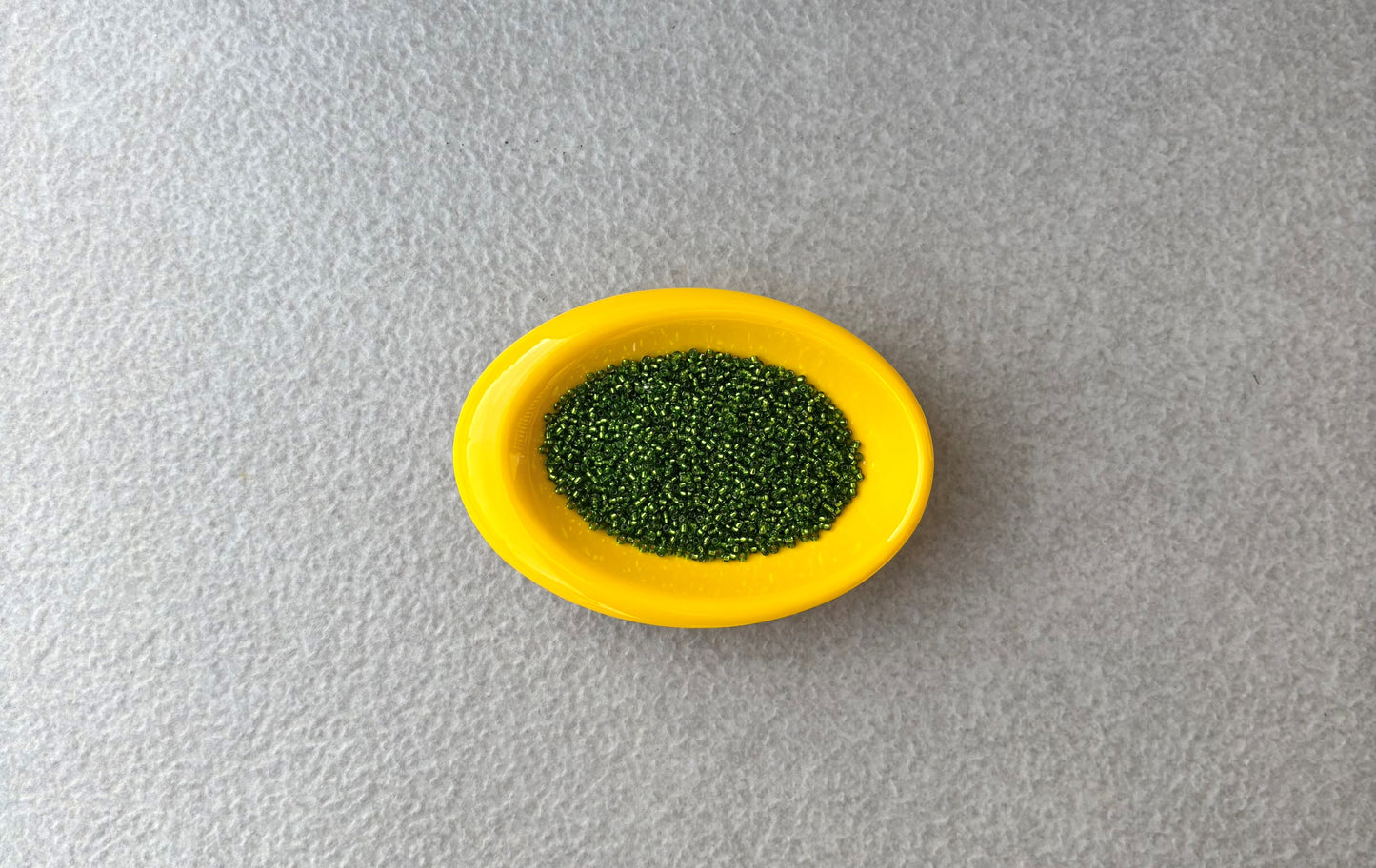 Preciosa Silver Lined Lime Green Seed Beads