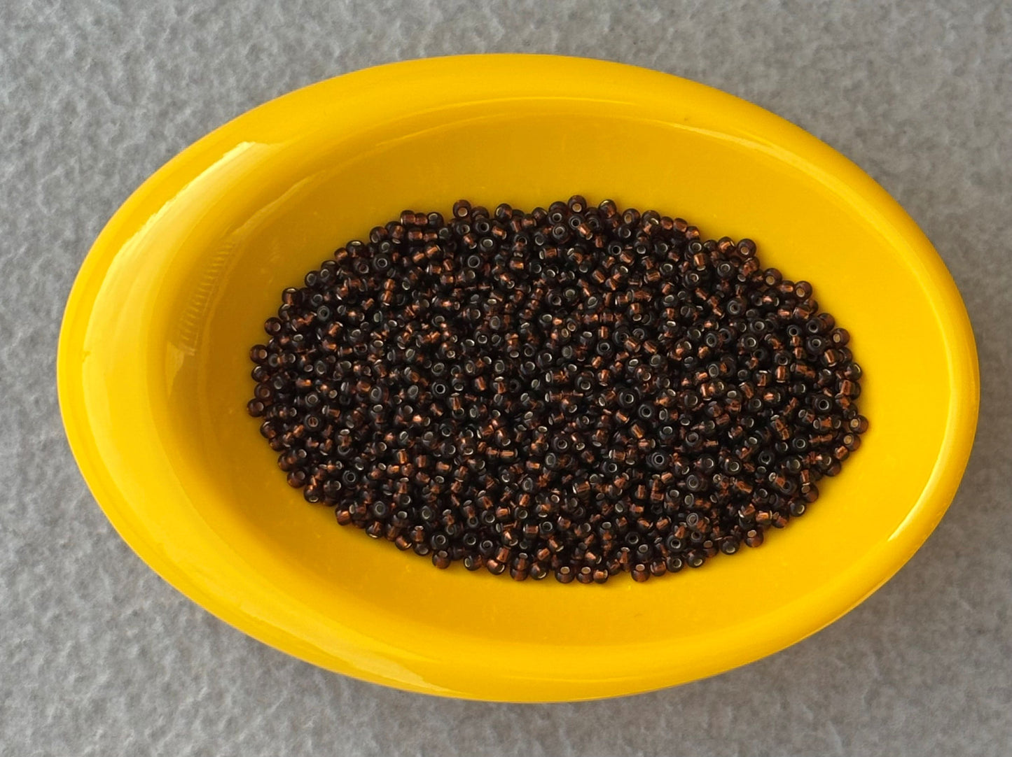 Preciosa Silver Lined Brown Seed Beads