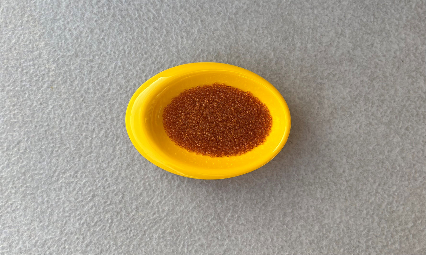 Preciosa Transparent Honey Seed Beads