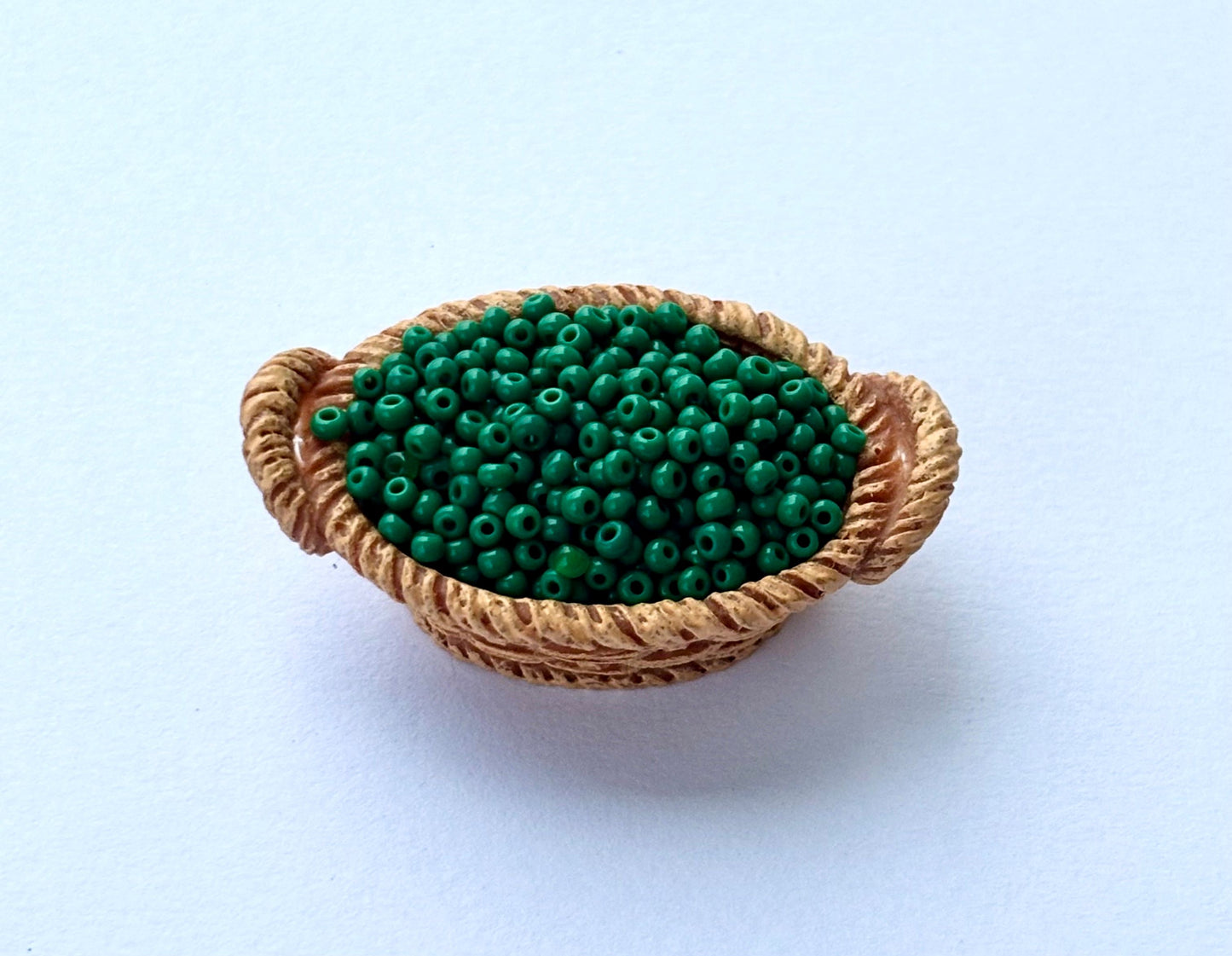 Forest Green Preciosa Seed Beads