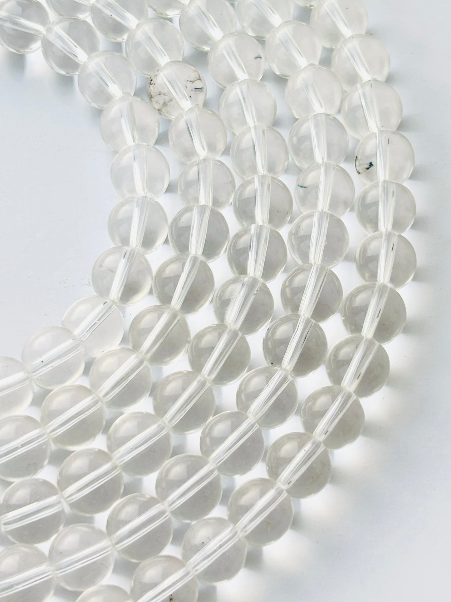 Clear Transparent 10MM Glass Beads