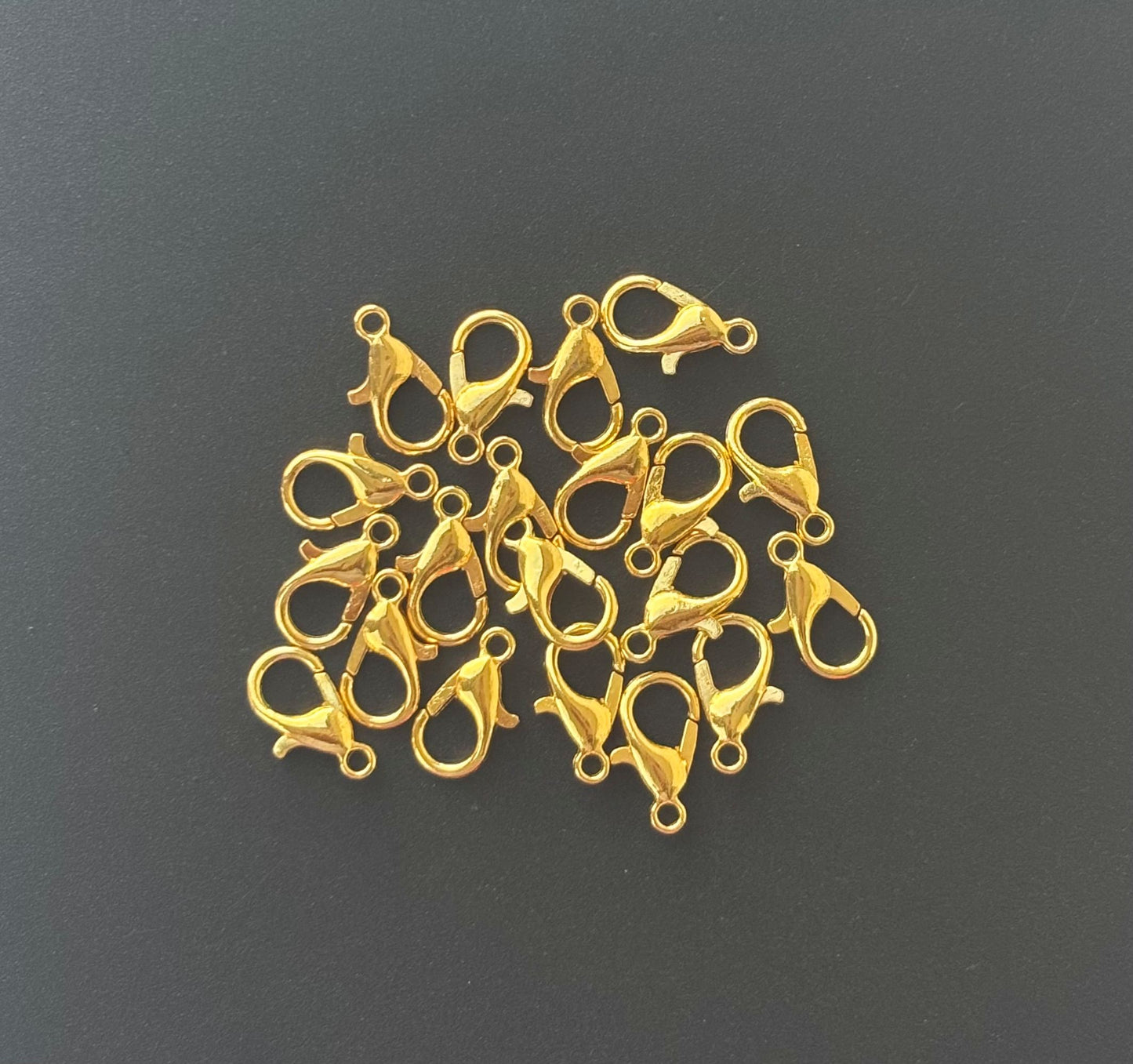 Gold Lobster Clasps - Jewelry Making Fasteners And Closures