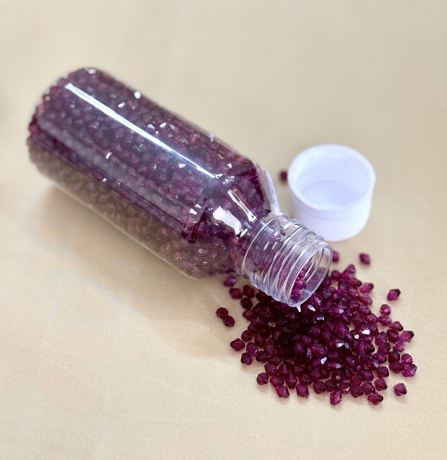 Mulberry Bicone Beads