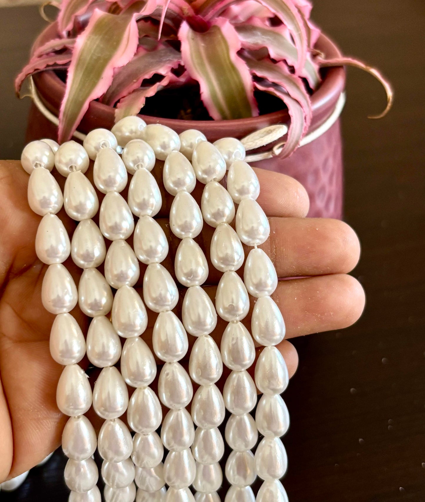 Premium Drop Shape Pearl Beads