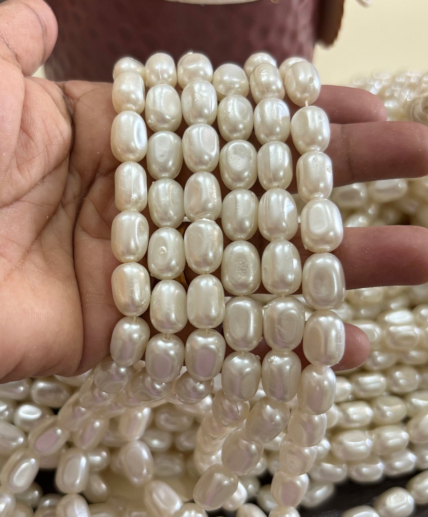 Rectangular Box Shaped Beads