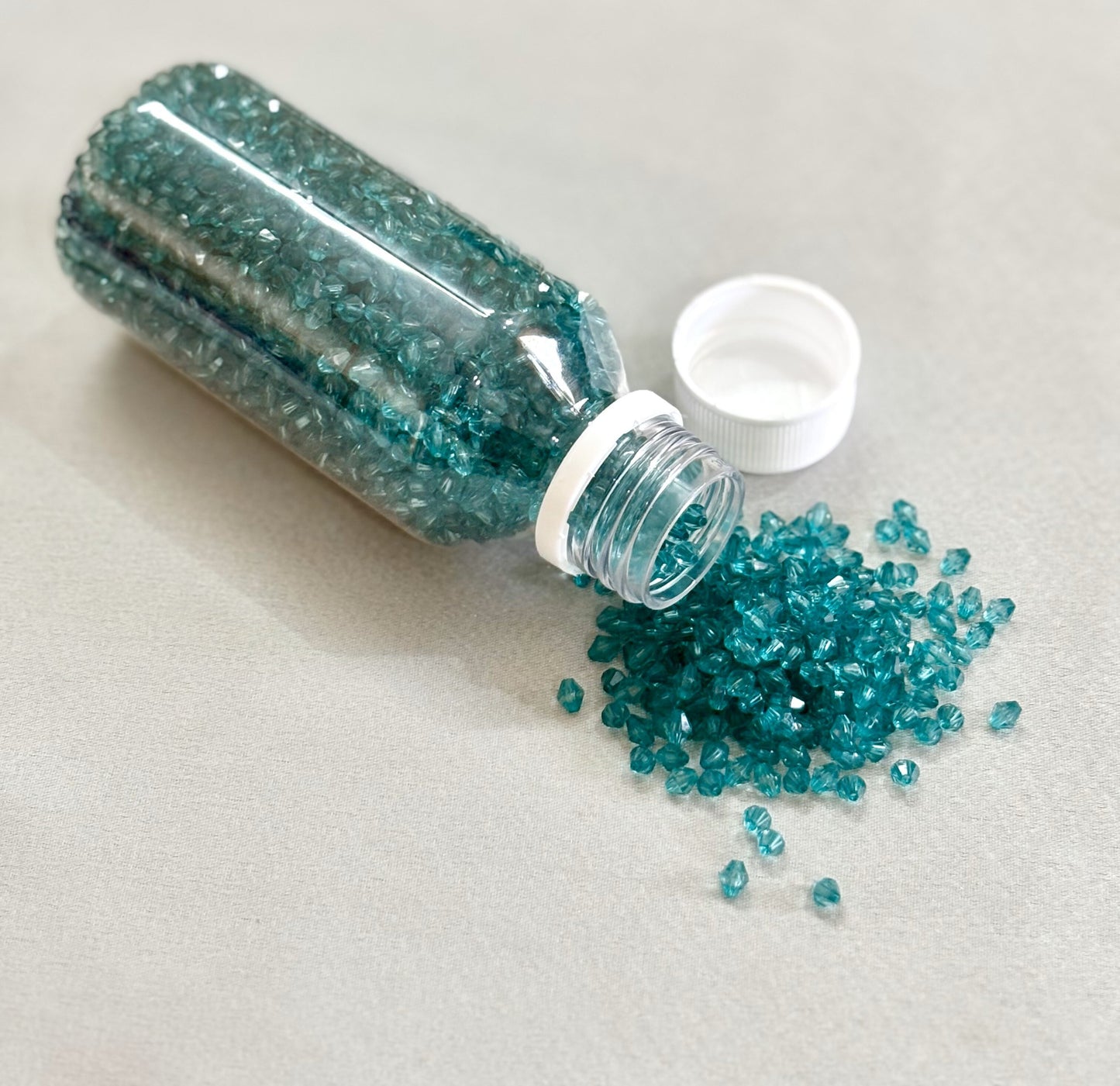 Teal Bicone Beads
