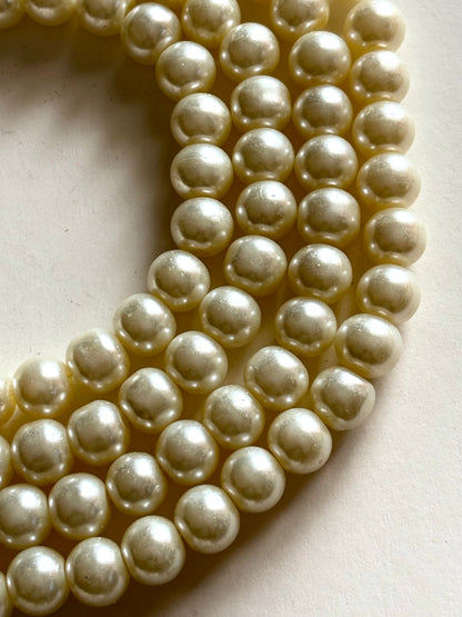 Cream Pearl Beads 10MM