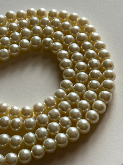 Cream Pearl Beads 10MM