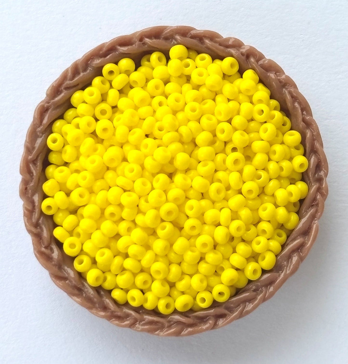 Sunny Yellow Preciosa Seed Beads
