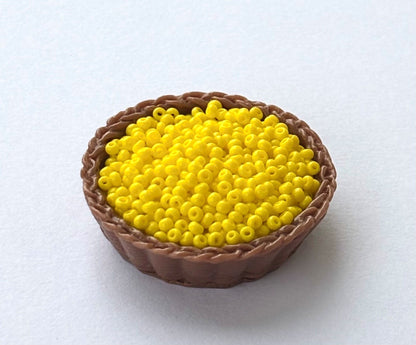 Sunny Yellow Preciosa Seed Beads