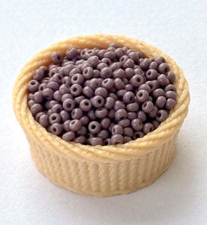 Dusty Lilac Preciosa Seed Beads