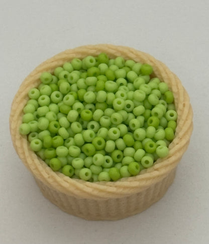 Pastel Green Preciosa Seed Beads