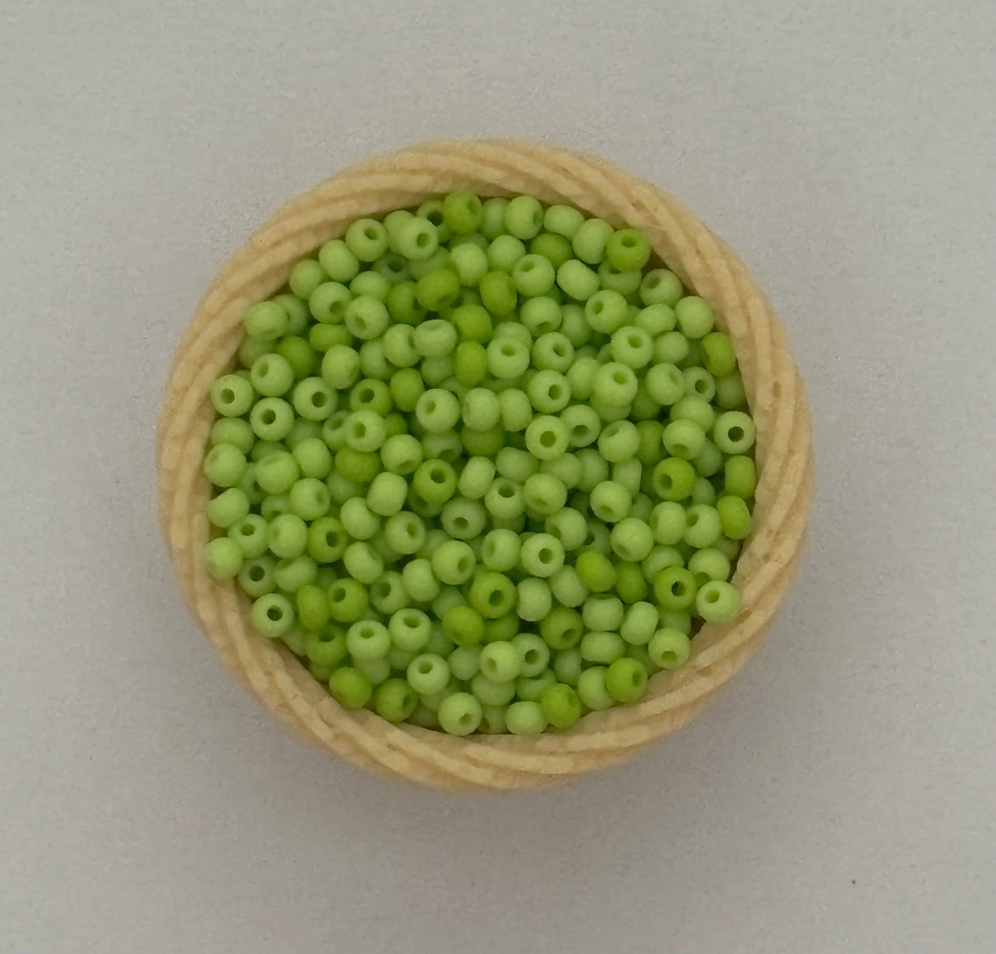 Pastel Green Preciosa Seed Beads