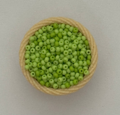 Pastel Green Preciosa Seed Beads