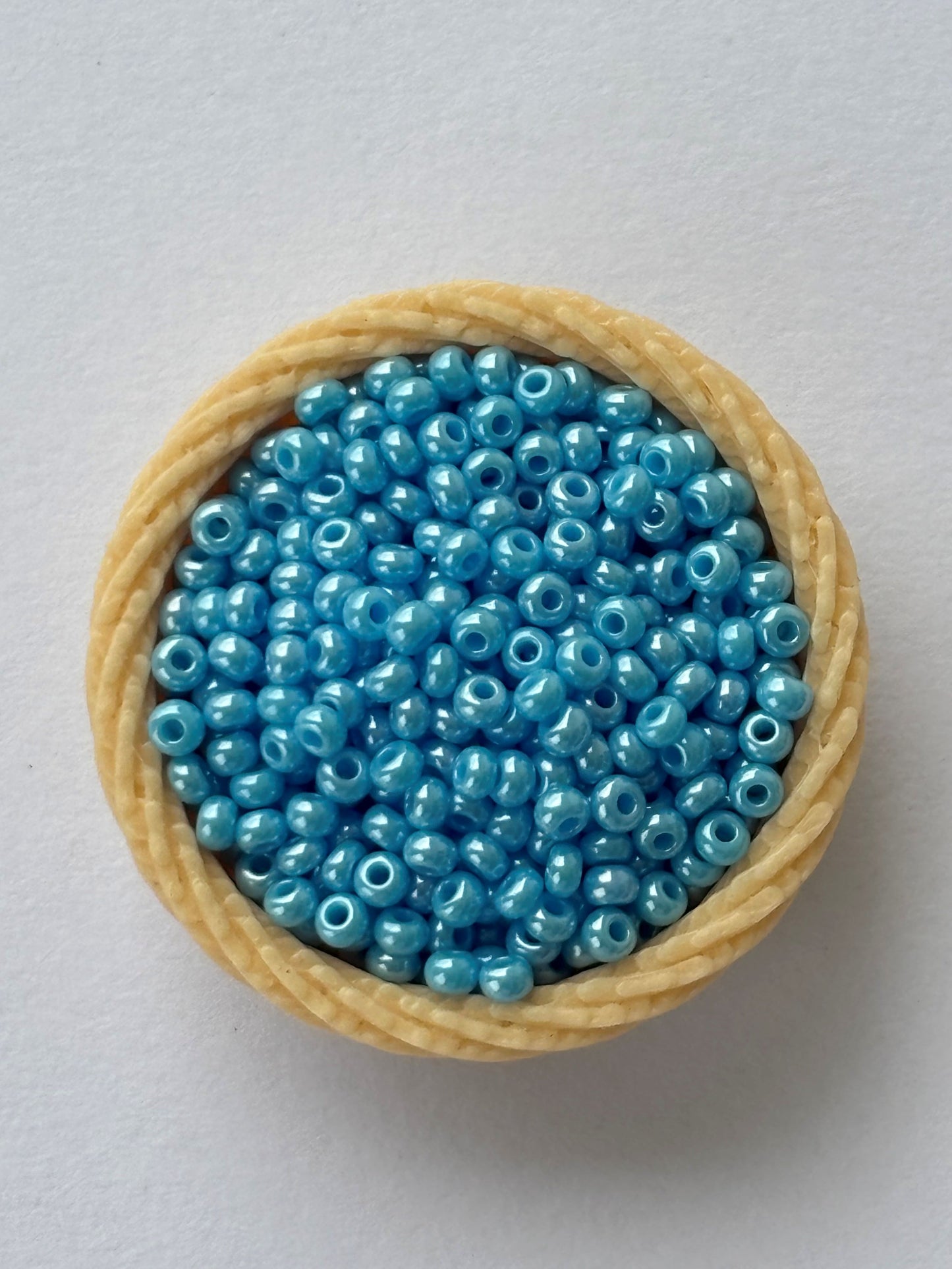 Pastel Blue Preciosa Seed Beads