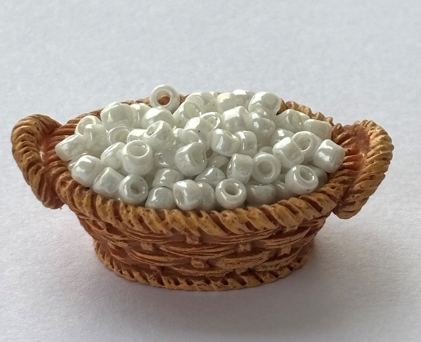 Opaque White Indian Seed Beads