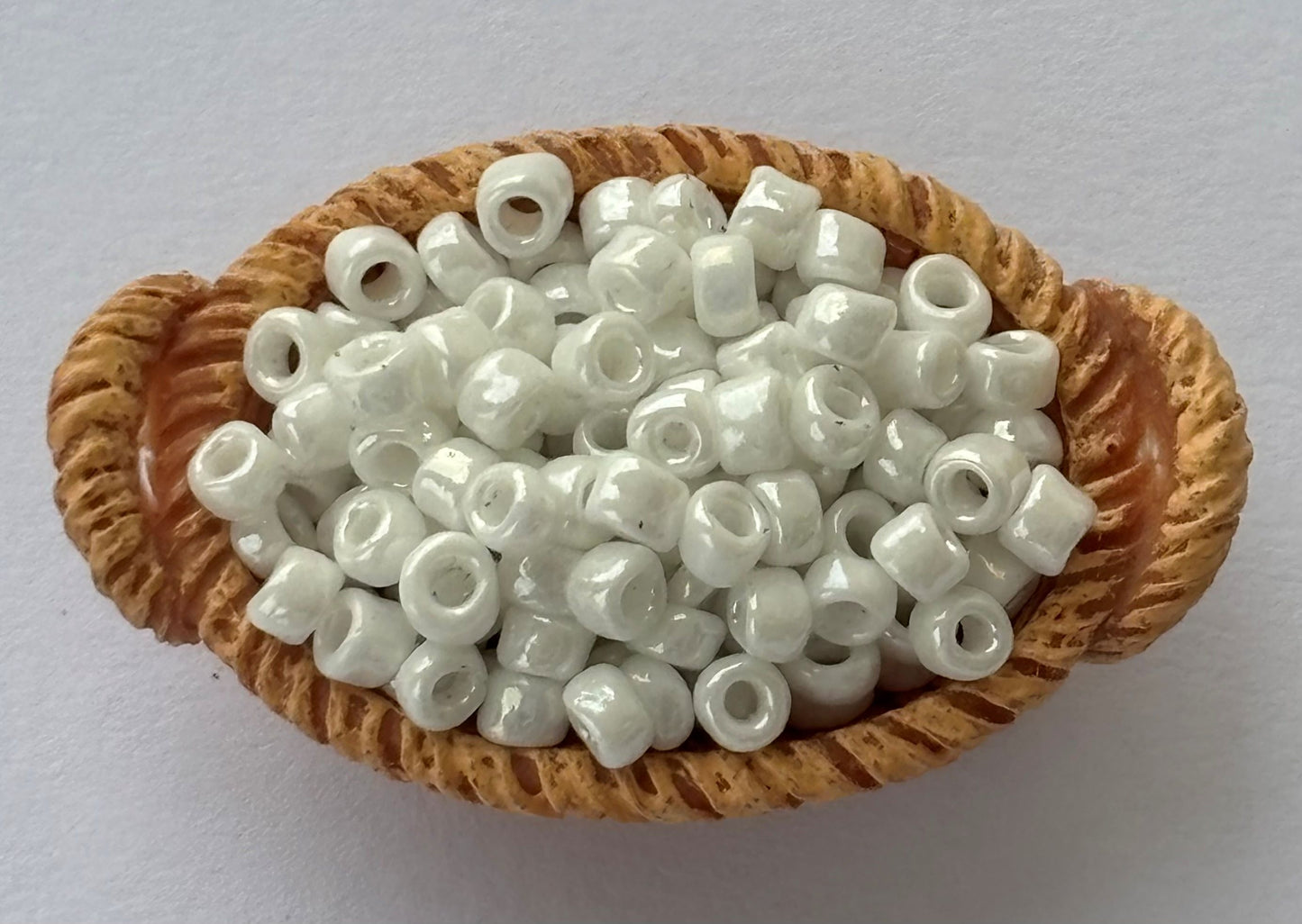Opaque White Indian Seed Beads