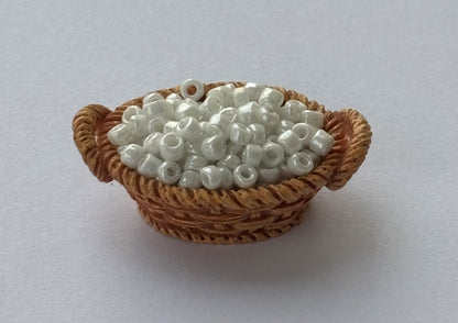 Opaque White Indian Seed Beads