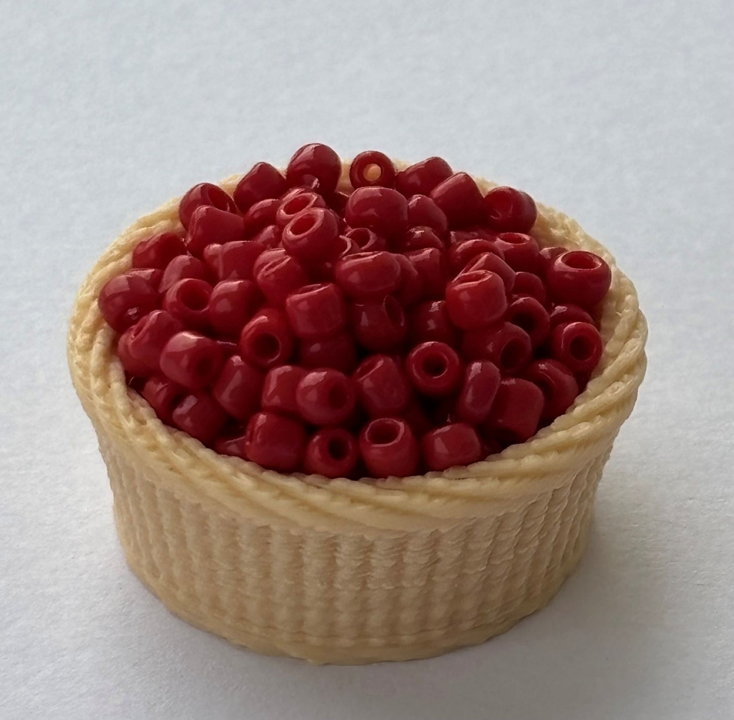 Opaque Red Indian Seed Beads