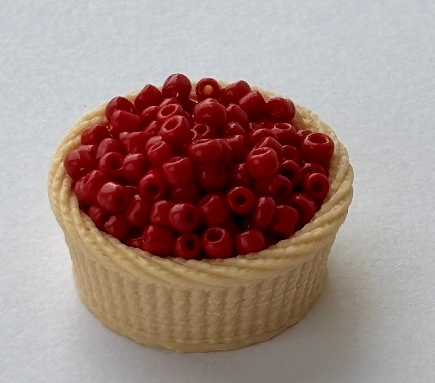 Opaque Red Indian Seed Beads