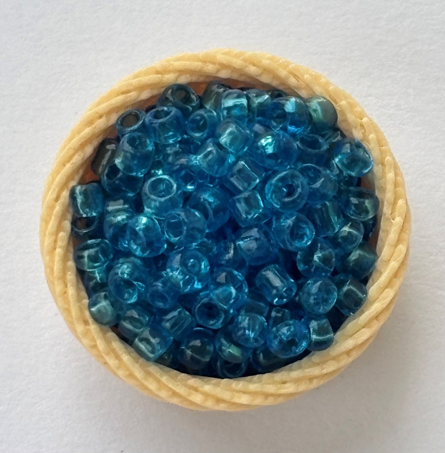 Translucent Blue Indian Seed Beads