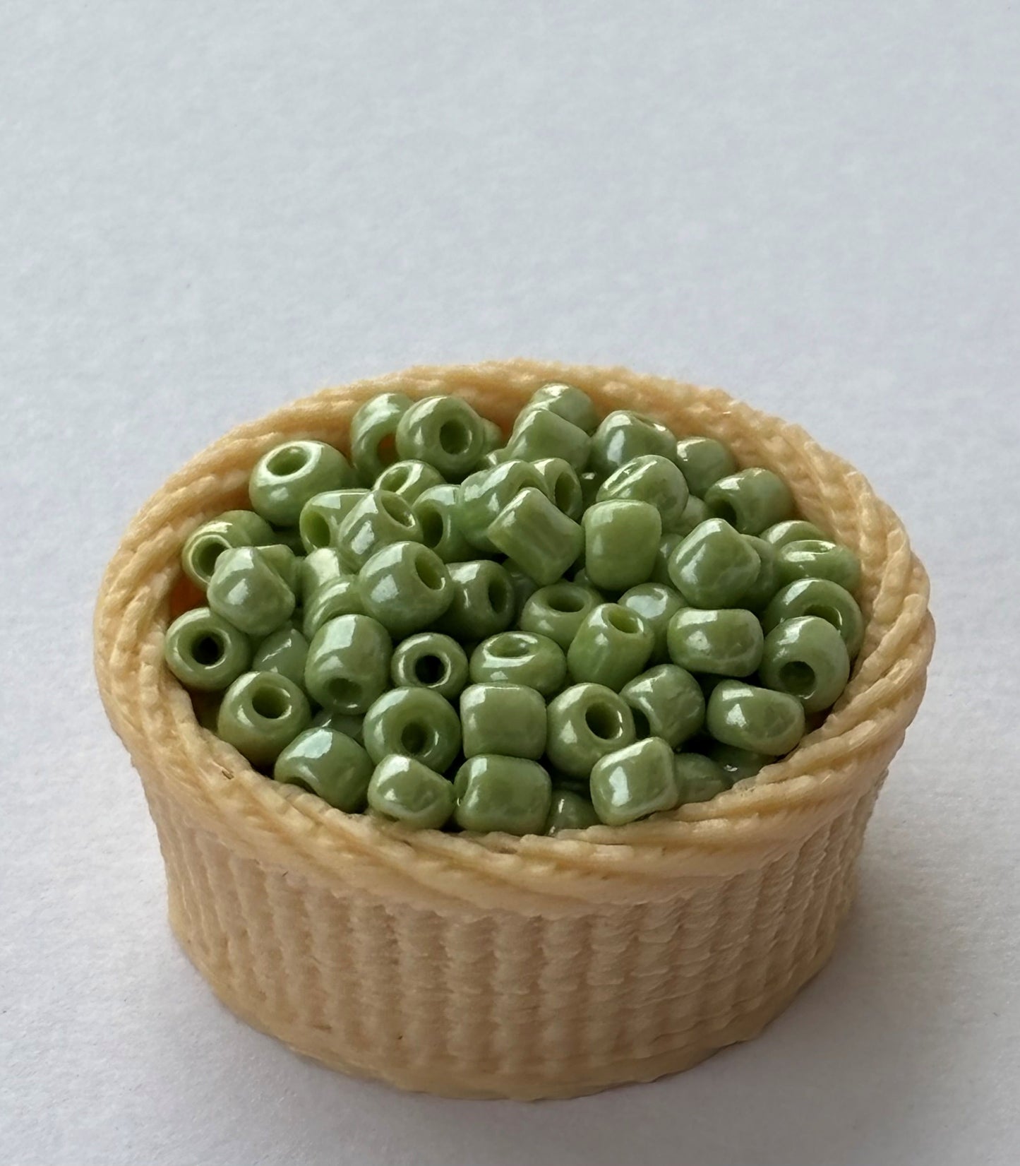 Pastel Green Indian Seed Beads