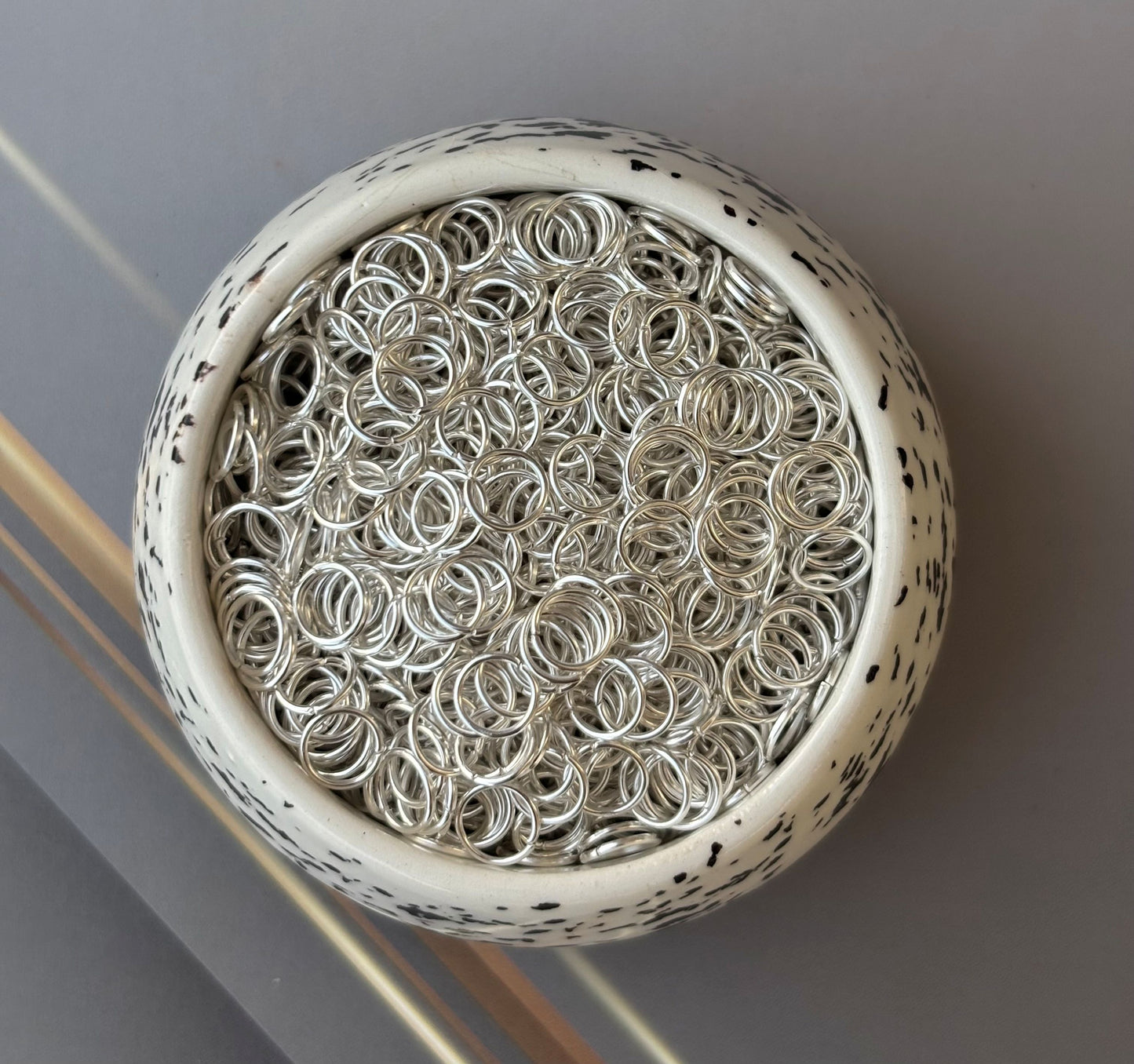 Silver Jump Rings 5MM - Small Jewelry Connectors