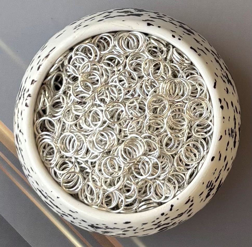 Silver Jump Rings 5MM - Small Jewelry Connectors