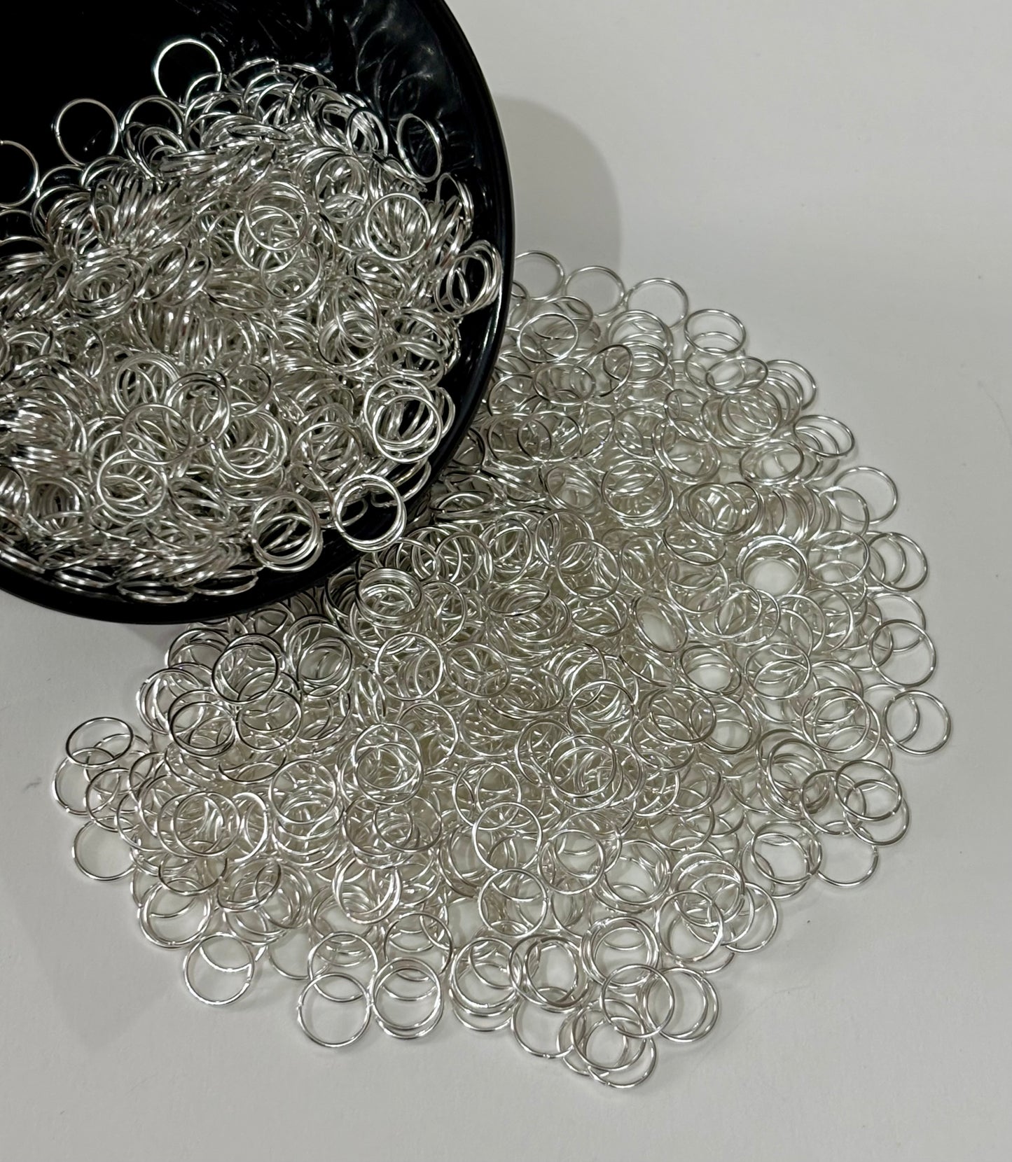 Silver Jump Rings for Jewelry Making 8MM