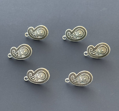 Tribal Paisley Earring Studs