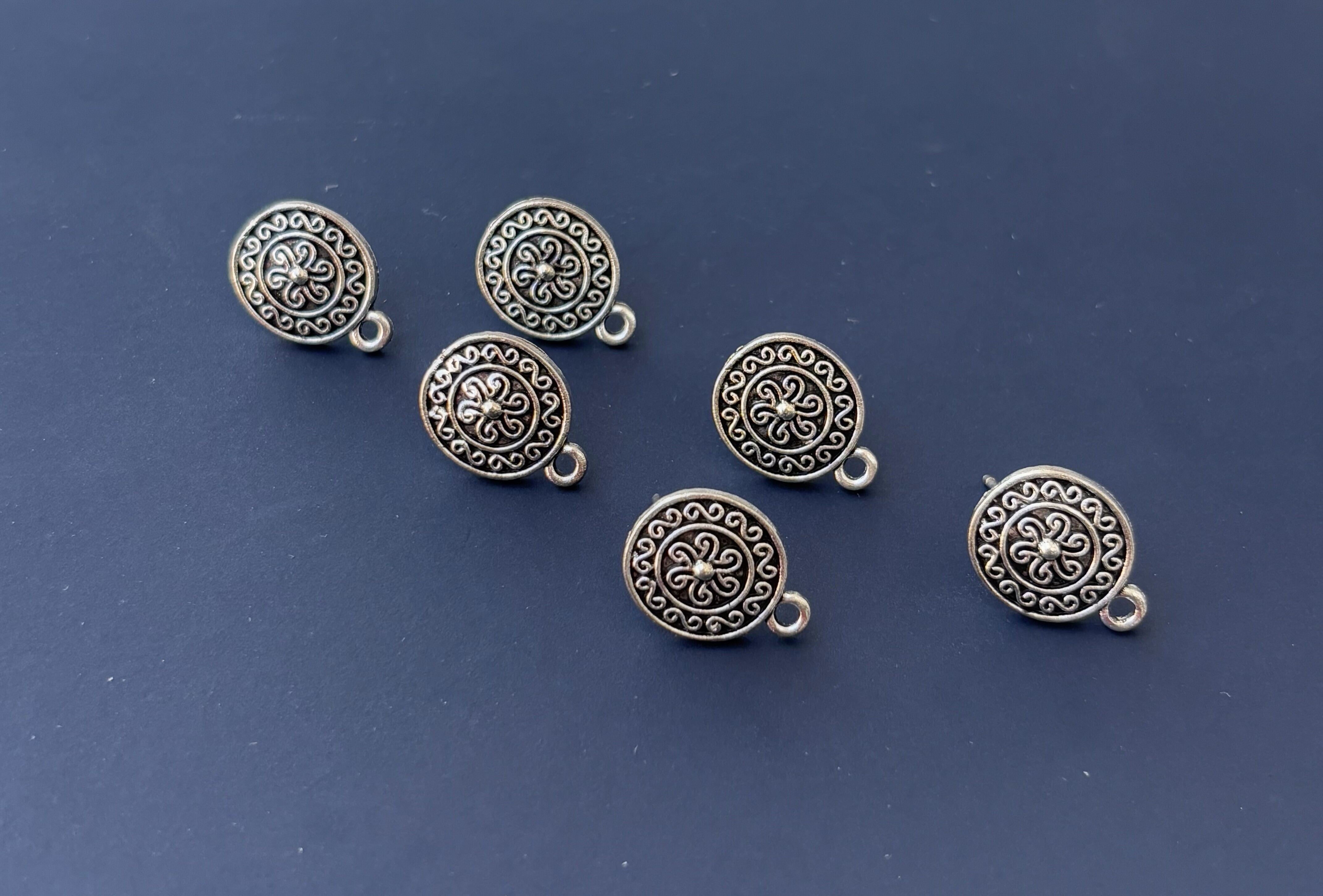 Norwegian Filigree Stud Earrings