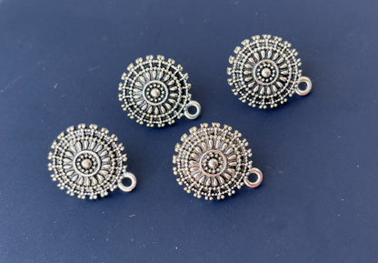 Mandala and Floral Inspired Earring Studs