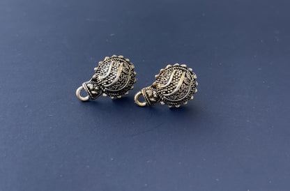 Antique Rajasthani Oxidized Studs