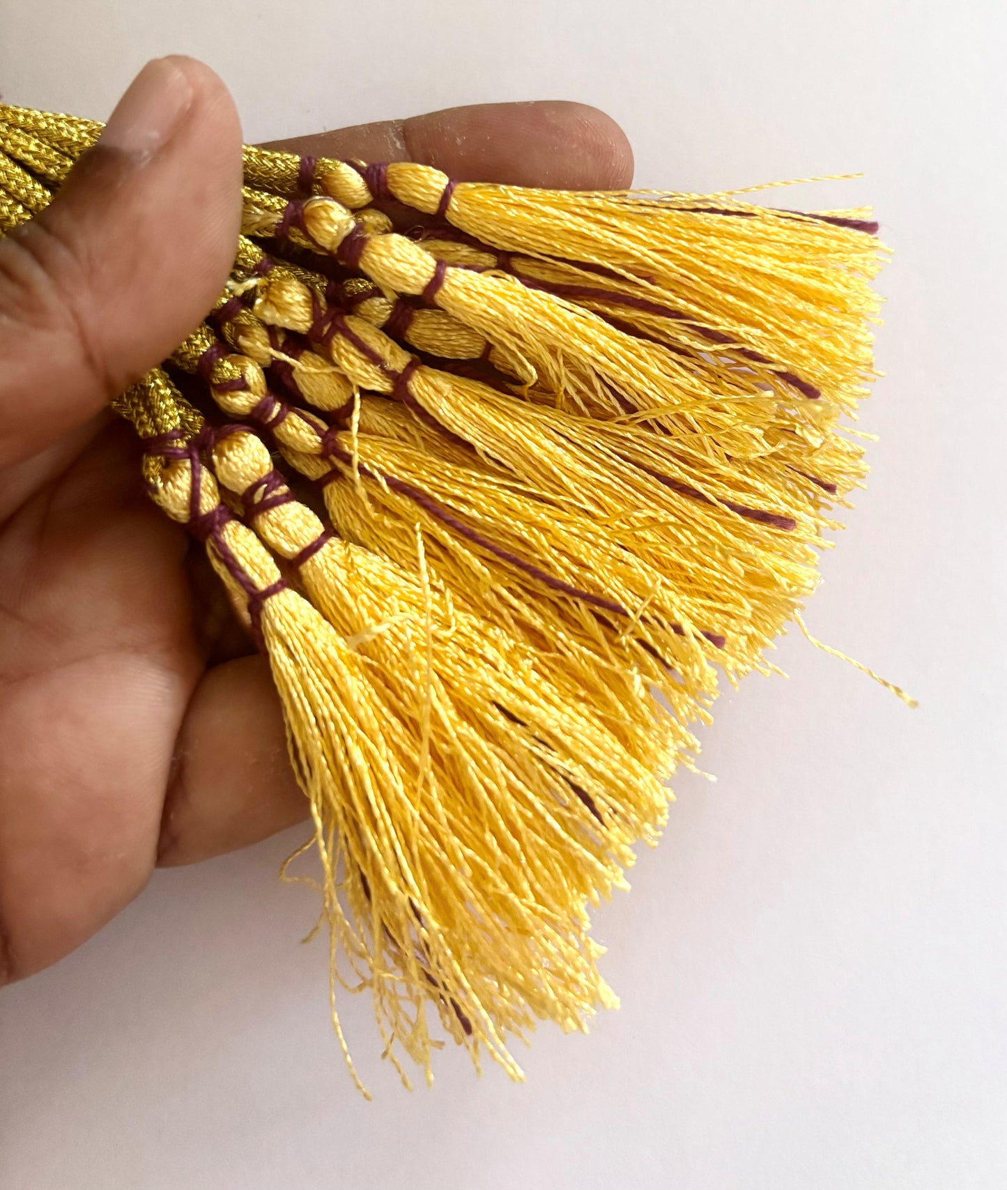 Gold Braided Adjustable Necklace Dori