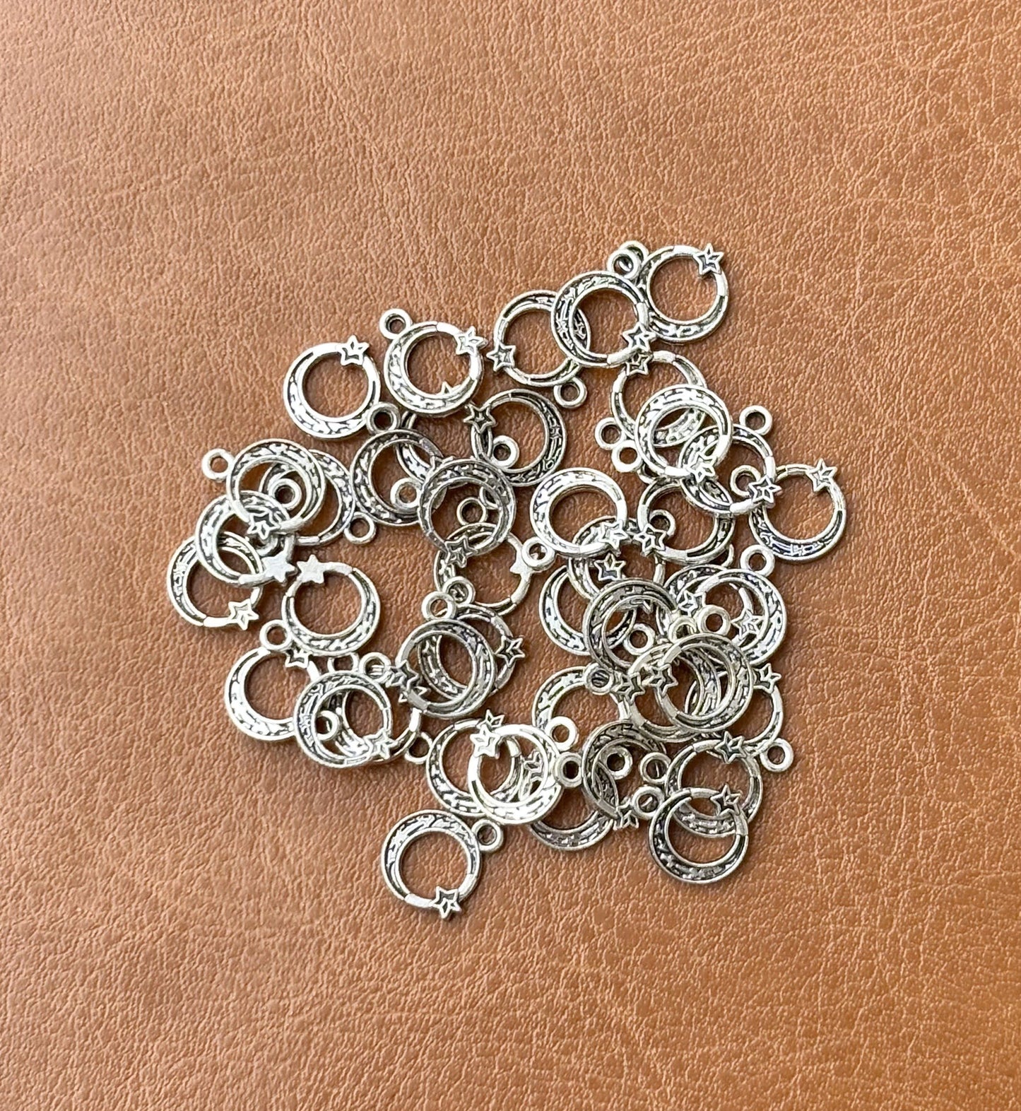 Celestial Moon and Star Charms