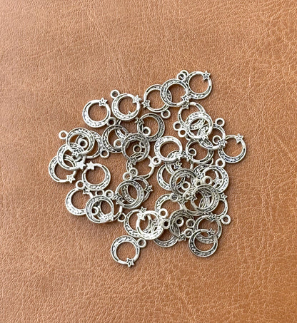 Celestial Moon and Star Charms