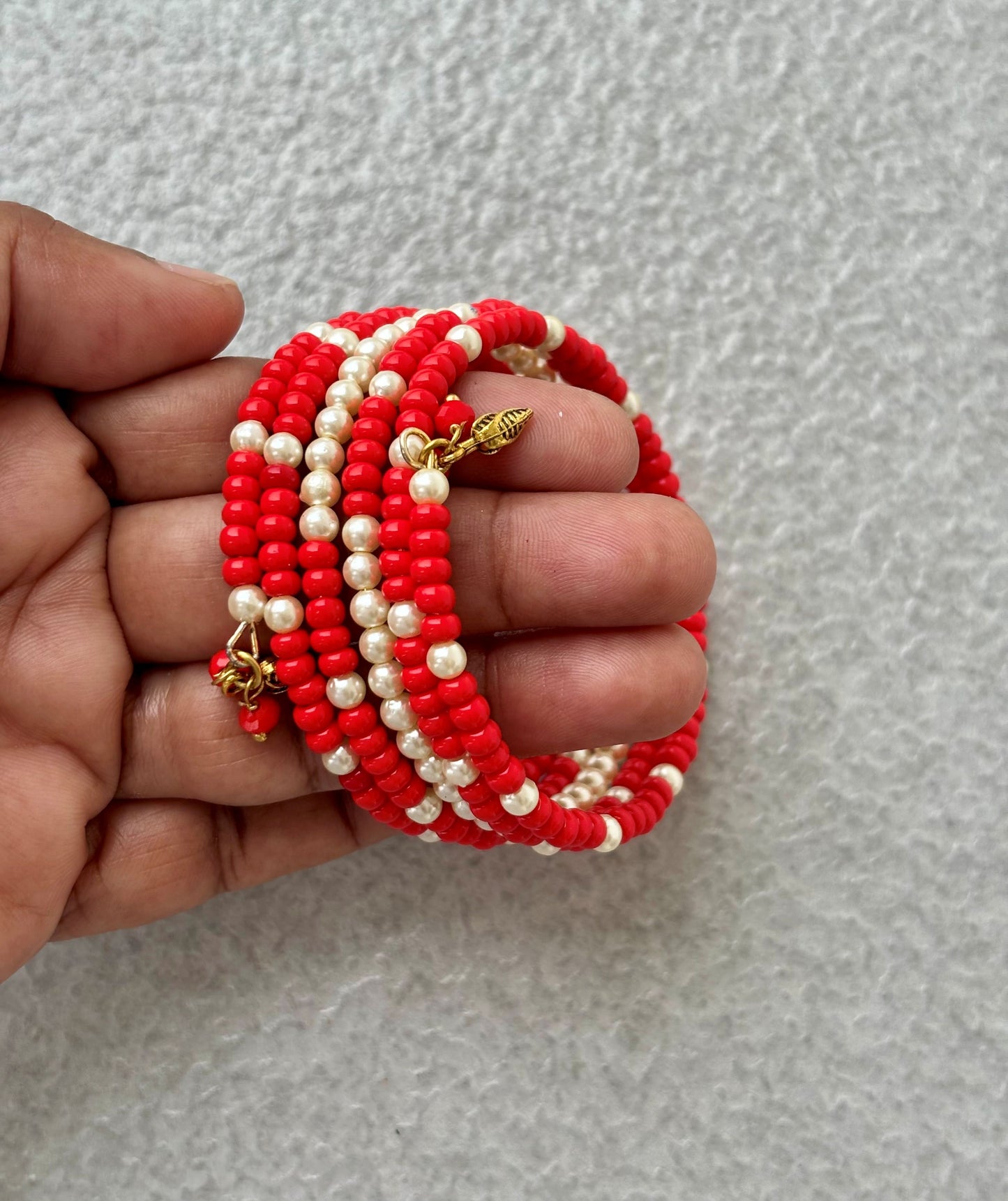 Handmade Multi-Layer Coil Bangle